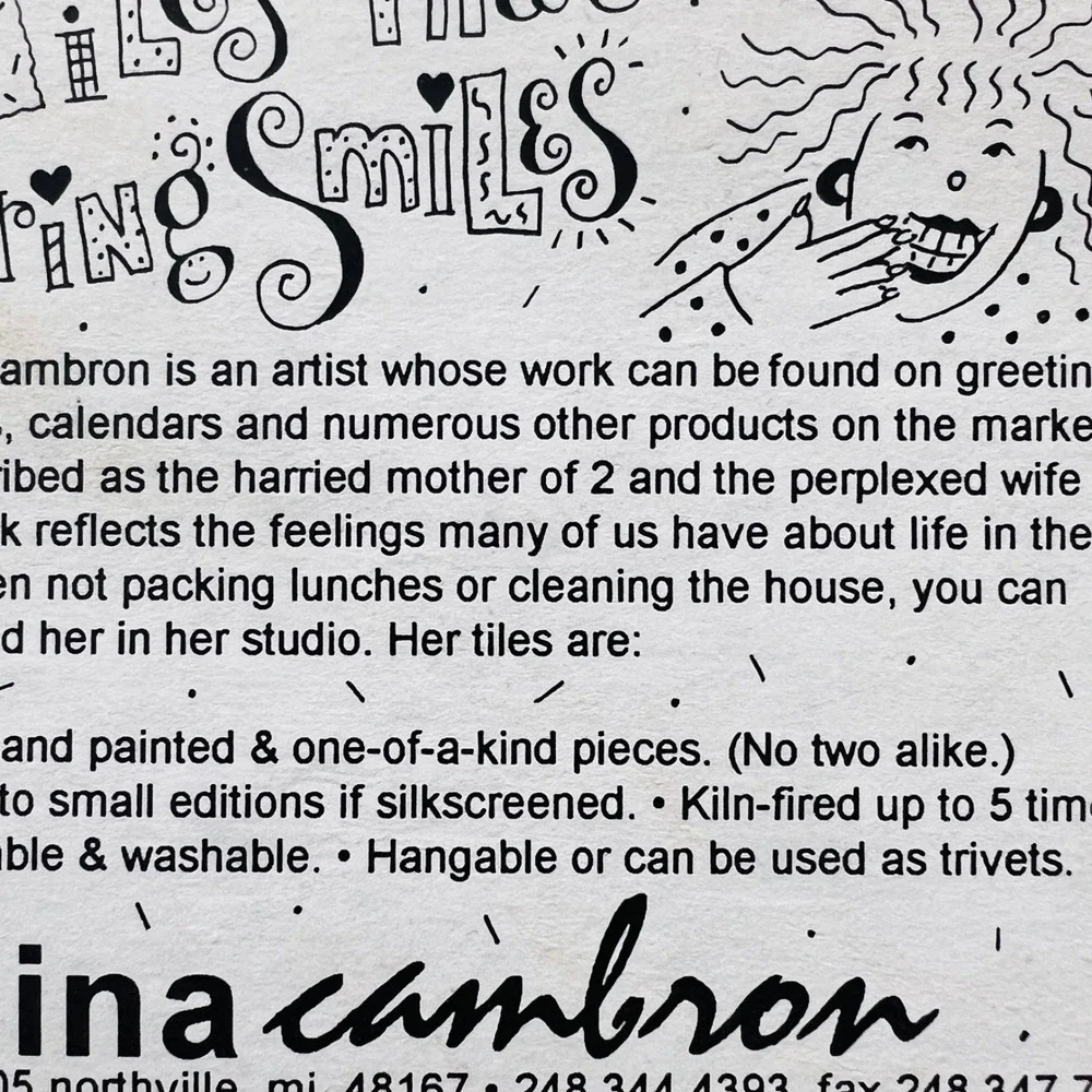 Nina Cambron vintage 1996